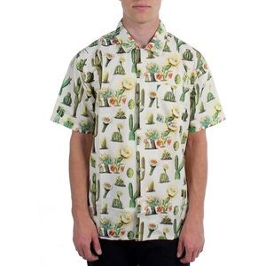 Brixton Vern Cactus Plant Short Sleeve Button-Down Shirt